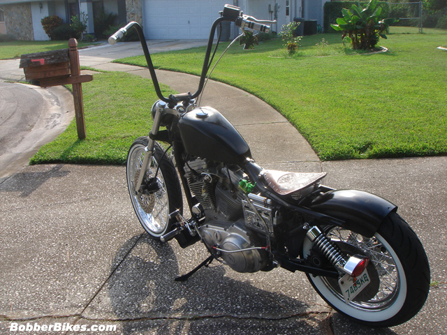 side view of motorcycle.